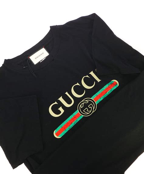 gucci vintage tshirt|original Gucci t shirt price.